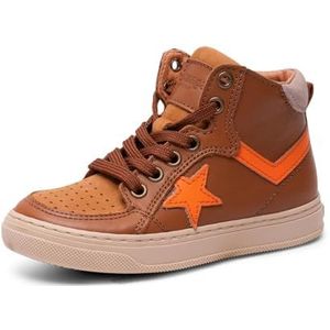 Bisgaard Unisex Isak sneakers voor kinderen, camel, 28 EU