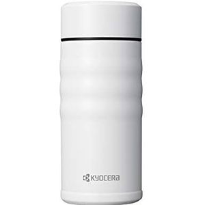 Kyocera MB-12S WH EU Twist Top, 350 ml, parelwitte thermosfles, roestvrij staal