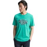 Tom Tailor - T-shirt - Korte Mouwen - Effen - Casual Look