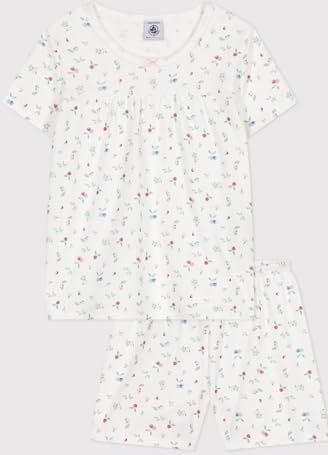 Petit Bateau - Korte Katoenen Kinder Pyjama - Met Vruchtenprint - 4 Jaar