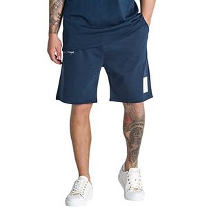 Gianni Kavanagh Heren Navy Blue Block Shorts Panties, Marineblauw, XXL