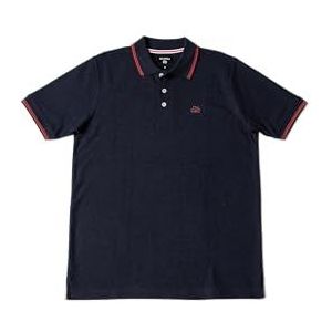 Guru Poloshirt met korte mouwen voor, Blauw Navy, XL