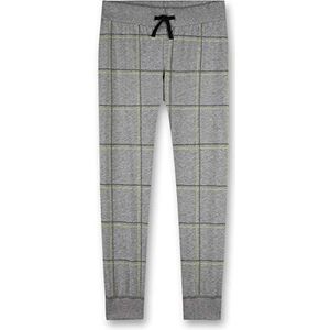 Sanetta Athleisure broek voor jongens, grijs, pyjamabroek, Elite Grey Mel., 128 cm