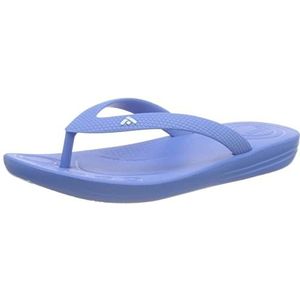 Fitflop Iqushion Ergonomische teenslippers voor kinderen, uniseks, blauwe regata, 32 EU