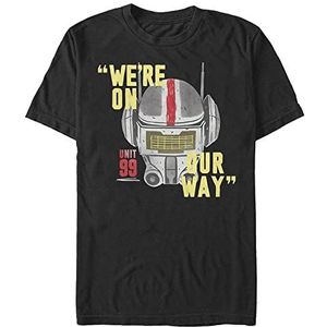 Star Wars Unisex Our Way Batch Organic Short Sleeve T-Shirt, Zwart, L, zwart, L