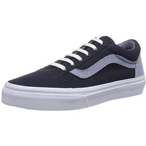 Vans Unisex Kids Old Skool Lage Sneakers, 11.5 UK Kind, Blue T C Drssb, 32 EU