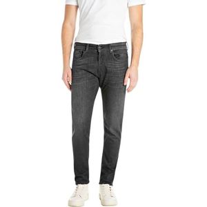 REPLAY - Willbi - Jeans - Donkergrijs - Regular Slim Fit