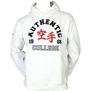 Hayashi Hoodie ""Authentic Karate College"", wit, XL