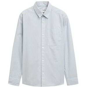 TOM TAILOR Kinderhemd voor jongens, 38359 - lichtblauw wit streep, 152