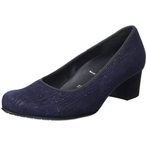 Semler Cleo Pumps voor dames, middernachtblauw, 37 EU, Midnight blue, 37 EU