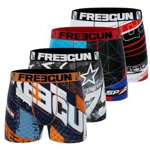 FREEGUN jongens retroshorts, grijs, 14-16 Jaar