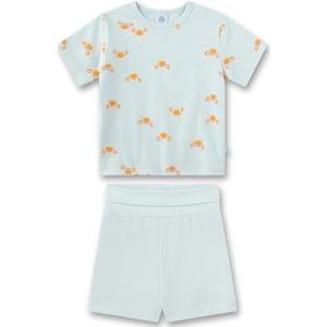 Sanetta Baby Jongens Peuter Pyjama, blauw, 98 cm