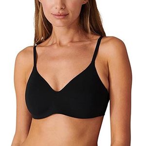 Schiesser Damen Spacer BH mit Schale Bio Baumwolle - 95/5 Organic