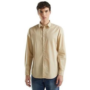United Colors of Benetton heren overhemd, Beige, M
