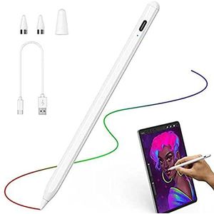 Stylus pen compatibel iPad, LEZUN Stylus 1,5 mm voor Android iOS Stylus Pen - Apple iPad/ Pro/Air/Mini/iPhone/Huawei/alle smartphones en tablets