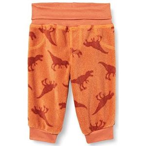 Schnizler Uniseks Baby Dinos broek, oker, 56, oker, 56 cm