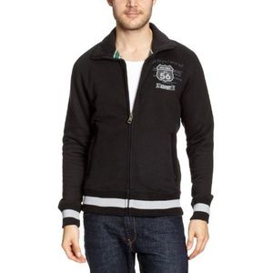 ESPRIT Heren sweatshirt V30838, zwart (black 001), 54