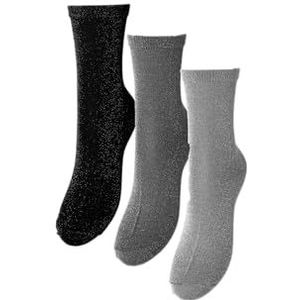 PIECES - PCSHIRLEY - Sokken - Grijs - 3 Pack