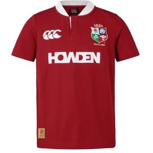 Canterbury Unisex Kids British & Irish Lions Classic Shirt met korte mouwen