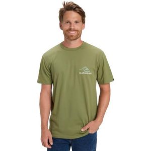 Quiksilver T-shirt met korte mouwen Light Waves SS groen M