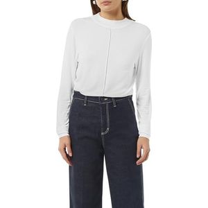 comma - T-Shirt - Slim-fit - Lange Mouwen - Luxe Modal Jersey