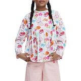 Desigual - T-shirt - Lange Mouwen - Ronde Hals - Fruitprint
