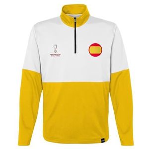 FIFA Officiële Wereldbeker Heren 2022 1/4 Zip Pull Over - Spanje Quarter Zip Pull Over (pak van 1)