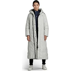 G-STAR RAW Dames G - Whistler Padded Extra Long Parka, blauw (oyster blue D20215-B958-C628), XL