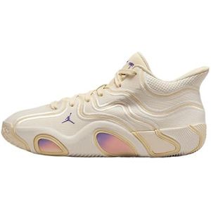 Nike Jordan Tatum 3 (GS), herensneakers, Sail Dark Iris Muslin Pale Ivory, 38 EU