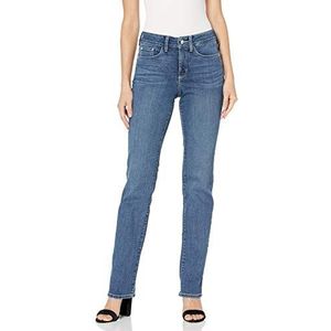 NYDJ Marilyn Straight Jeans voor dames, Heyburn, 3XS