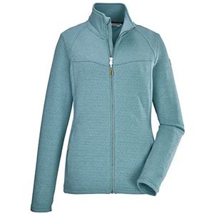 killtec Women's Stretchjack met opstaande kraag/fleecejack KOS 102 WMN FLX JCKT, aqua, 36, 39176-000