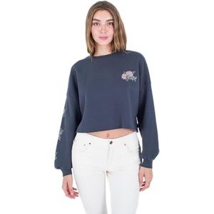 Hurley Panther Cropped Crew Grijs