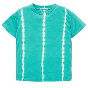 TOM TAILOR T-shirt voor jongens en kinderen met batikstrepen, 31755 - Verticale Stripe Tiedye, 128 cm