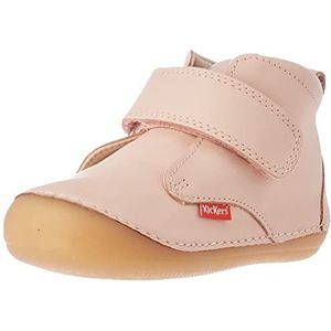 Kickers Sabio uniseks-baby Oxford instapschoen,Lichtroze,19 EU