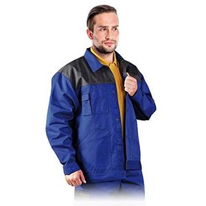 Leber&Hollman LH-MELTER_NSL Cotton Blue beschermende blouse, blauw-grijs, maat L