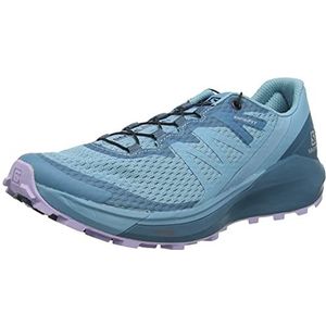 Salomon Sense Ride 4 Hardloopschoenen voor dames, Delphinium Blauw/Mallard Blauw/Lavendel, 42 EU