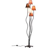 Kare Design staande lamp flexibele Mokka Cinque, 163x40x35cm