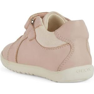 Geox B MACCHIA Girl C Sneakers voor babymeisjes, LT Rose/LT Ivory, 24 EU, Lt Rose Lt Ivoor, 24 EU