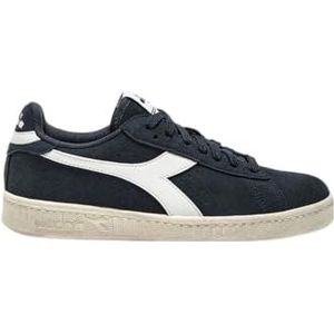 Diadora Game L Low Suede Waxed Sneakers Unisex Volwassenen, Blauw, 40 EU