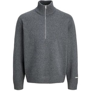JACK&JONES - JORNORREBRO KNIT HALF ZIP PLS - Gebreide Pullover - Heren