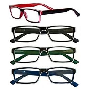 Leesbril LUSTER ESPRESS BRILE (+1,00, blauw)