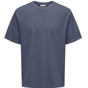 ONLY & SONS Onsdistress RLX Ss Tee Noos, vintage indigo, S