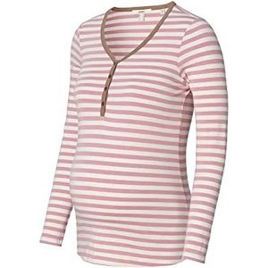 ESPRIT Maternity Dames Nursing Long Sleeve Stripe T-shirt, Dusty Paars - 547, 40