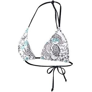 Beco Driehoekige damestop, met uitneembare pads, geschikt als B of C Cup bikini