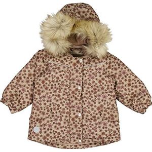 Wheat Mathilde Technical Jacket Waterdichte ademende jas voor babymeisjes, Winter Blush Flowers, 24 Maanden