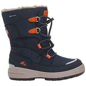viking Unisex Haslum High GTX Warme wandelschoenen voor kinderen, Navy Rust, 26 EU