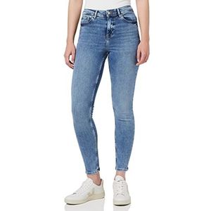 Cross Judy Jeans voor dames, Smoked Blue Washed, 31W / 32L