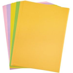 Baker Ross FN206 Pak A4 Suikerpapier - Pak van 80, Gerecycled Kunst en Ambacht Gekleurd Papier voor Tekenen, Schetsen en Scrapbook
