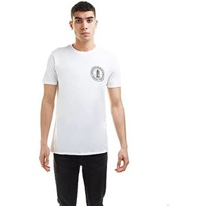 Nasa Stack T-shirt voor heren, Kleur: wit, XL
