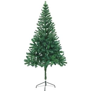 Kunstkerstboom realistische kerstboom 210 cm 700 takken grenen sparrenhout groen natuur